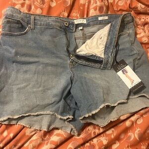 Sofia by Sofia Vergara Light Blue Jean Shorts